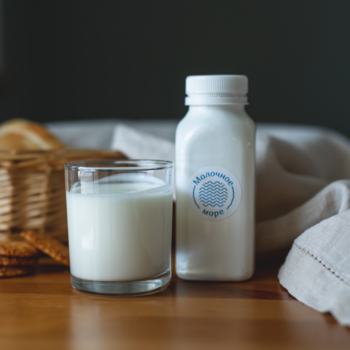 Йогурт Молочное море 3,2% без наполнителя 0,350 кг., п/стакан 