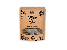 Иван-чай напиток чайный  с листьями смородины и малины